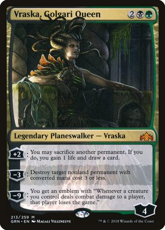 Враска, Царица Голгари / Vraska, Golgari Queen - фото №1