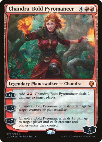 Чандра, Дерзкий Пиромант / Chandra, Bold Pyromancer - фото №1