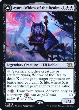 Ayara, Widow of the Realm // Ayara, Furnace Queen - фото №1