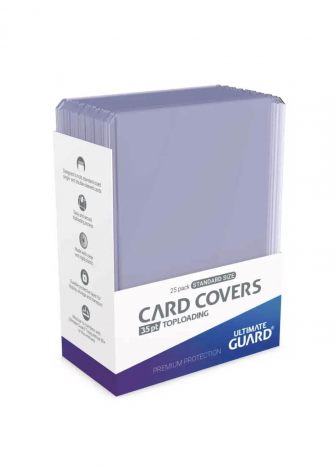 Набор защитных коробочек-топлоудеров Ultimate Guard Card Covers Toploading 3x4 (25 шт.) - фото №1