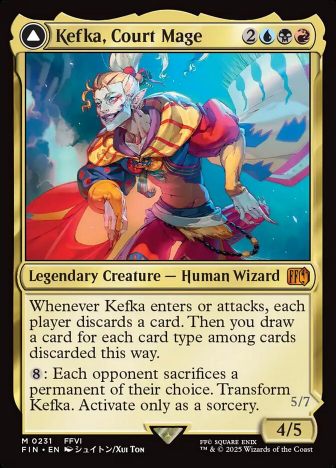 Kefka, Court Mage // Kefka, Ruler of Ruin - фото №1