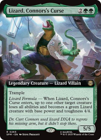 Lizard, Connors's Curse - фото №1