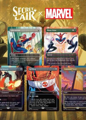 Набор Secret Lair x Marvel's Spider-Man: Heroic Deeds - фото №1