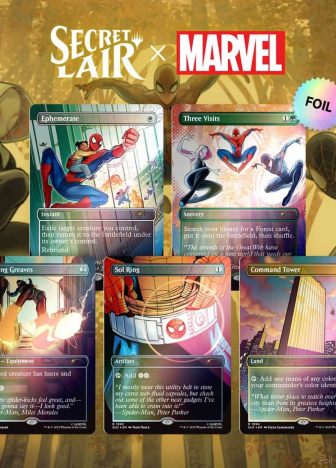Набор Secret Lair x Marvel's Spider-Man: Heroic Deeds Foil Edition - фото №1