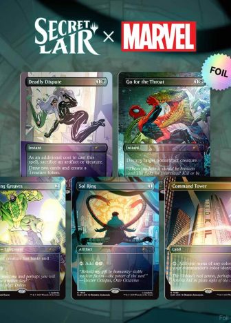 Набор Secret Lair x Marvel's Spider-Man: Villainous Plots Foil Edition - фото №1