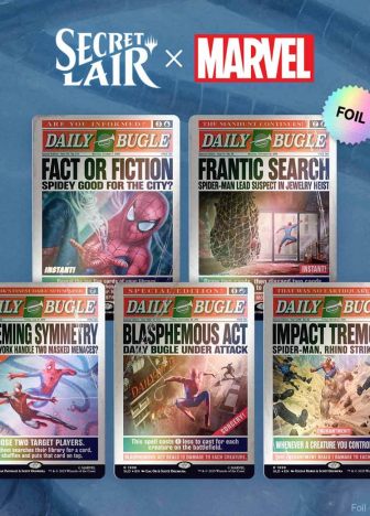 Набор Secret Lair x Marvel's Spider-Man: Daily Bugle Breaking News Foil Edition - фото №1