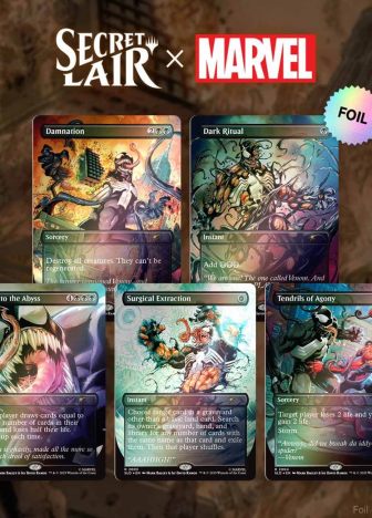 Набор Secret Lair x Marvel's Spider-Man: Venom Unleashed (Colors) Foil Edition - фото №1