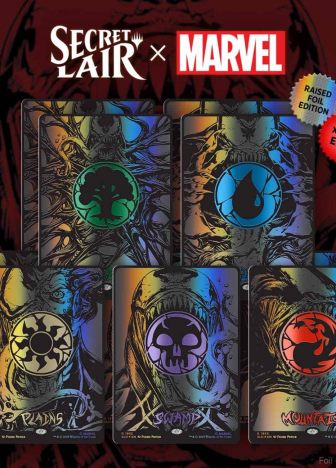 Набор Secret Lair x Marvel's Spider-Man: Mana Symbiote Raised Foil Edition - фото №1