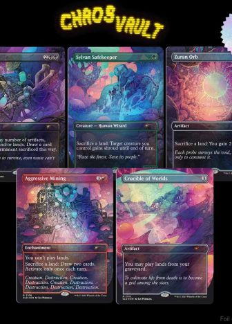 Набор Secret Lair Alien Auroras Galaxy Foil Edition - фото №1