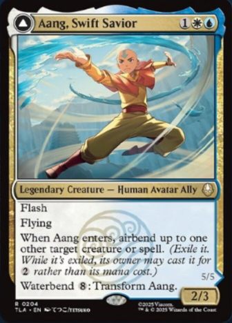 Aang, Swift Savior // Aang and La, Ocean's Fury - фото №1