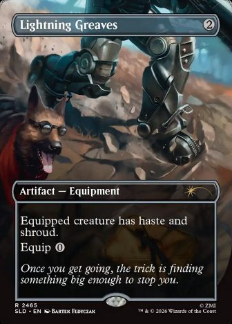 Поножи Молний / Lightning Greaves - фото №1