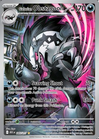 Galarian Obstagoon - фото №1