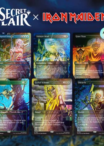 Набор Secret Lair x Iron Maiden: Album Art Foil Edition - фото №1