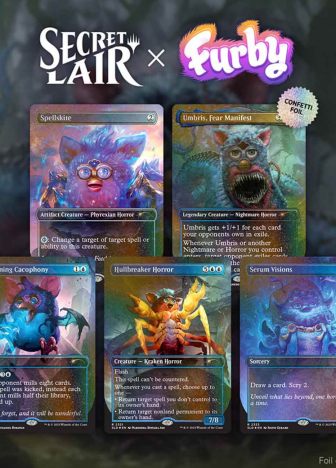 Набор Secret Lair x Furby: The Oddbodies Confetti Foil Edition - фото №1