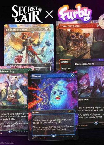 Набор Secret Lair x Furby: Furbies: The Gathering Confetti Foil Edition - фото №1