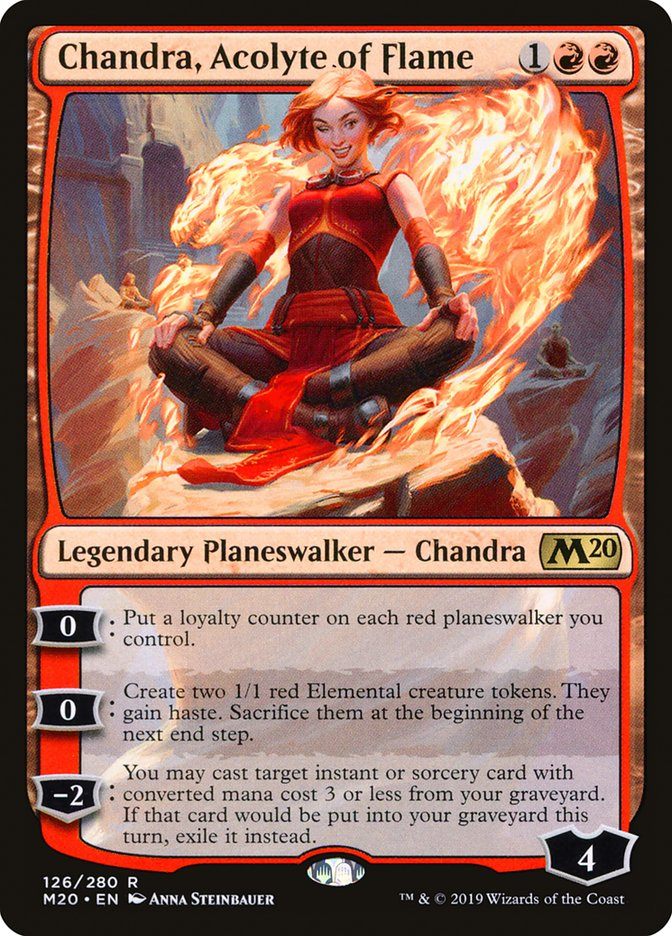 Чандра, Служительница Пламени / Chandra, Acolyte of Flame - фото №1