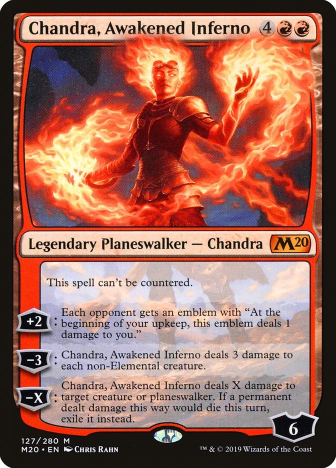 Чандра, Пробудившийся Огонь / Chandra, Awakened Inferno - фото №1