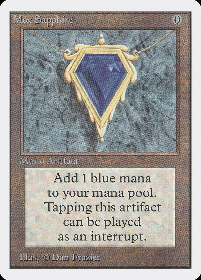 Mox Sapphire - фото №1