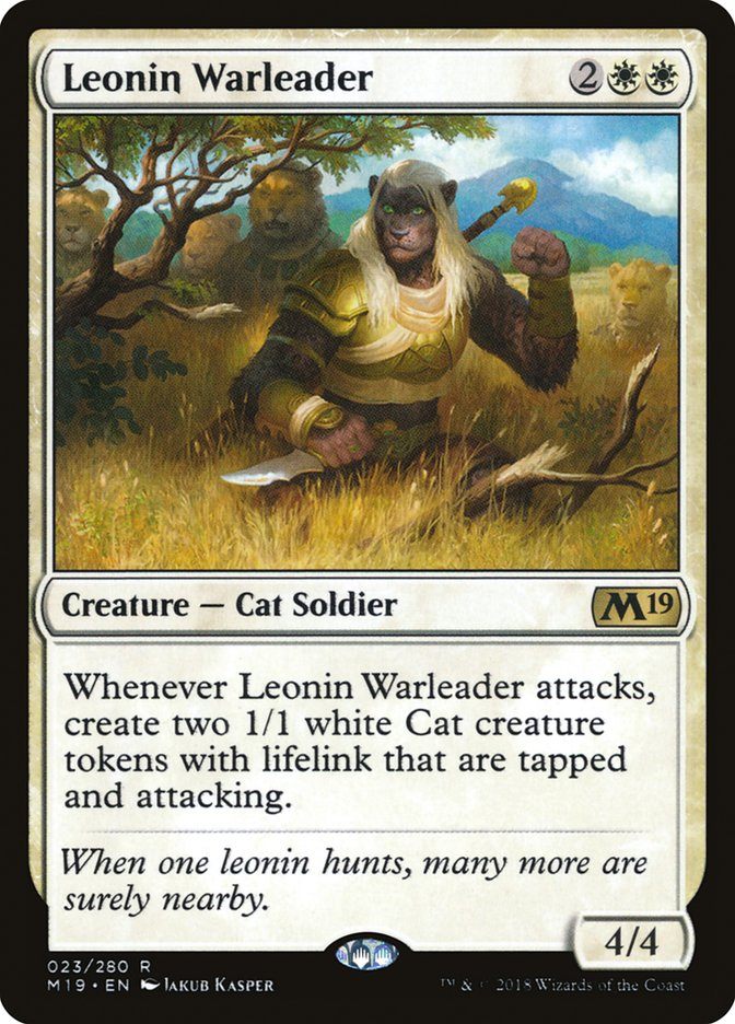Леонинский Военачальник / Leonin Warleader - фото №1