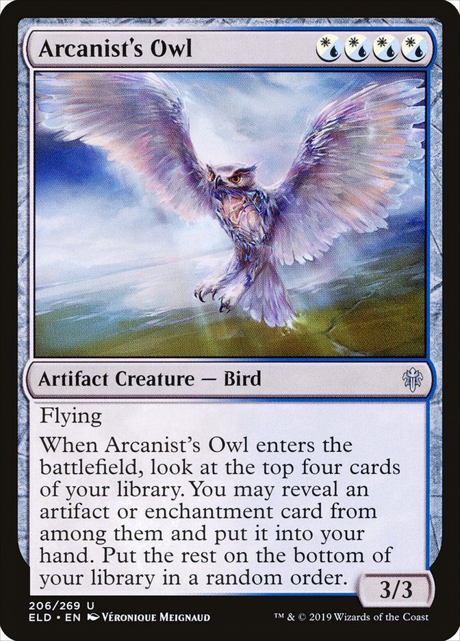 Сова Арканиста / Arcanist's Owl - фото №1