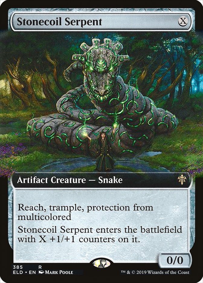 Камнеспиральный Змей / Stonecoil Serpent - фото №1
