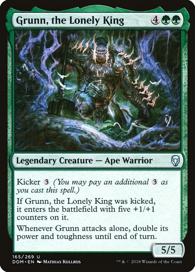 Грунн, Одинокий Король / Grunn, the Lonely King - фото №1