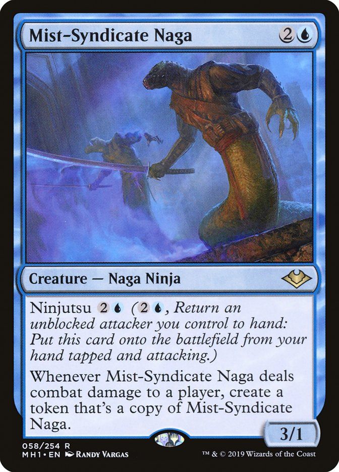 Нага из Картеля Тумана / Mist-Syndicate Naga - фото №1