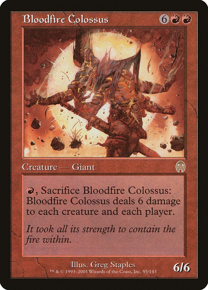 Кроваво-огненный колосс / Bloodfire Colossus - фото №1