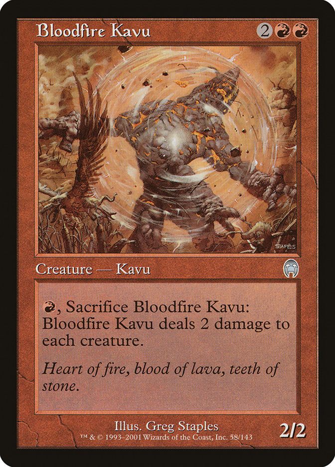 Bloodfire Kavu - фото №1