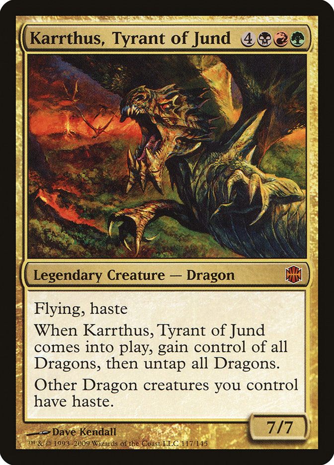 Карртус, Тиран Джанда / Karrthus, Tyrant of Jund - фото №1
