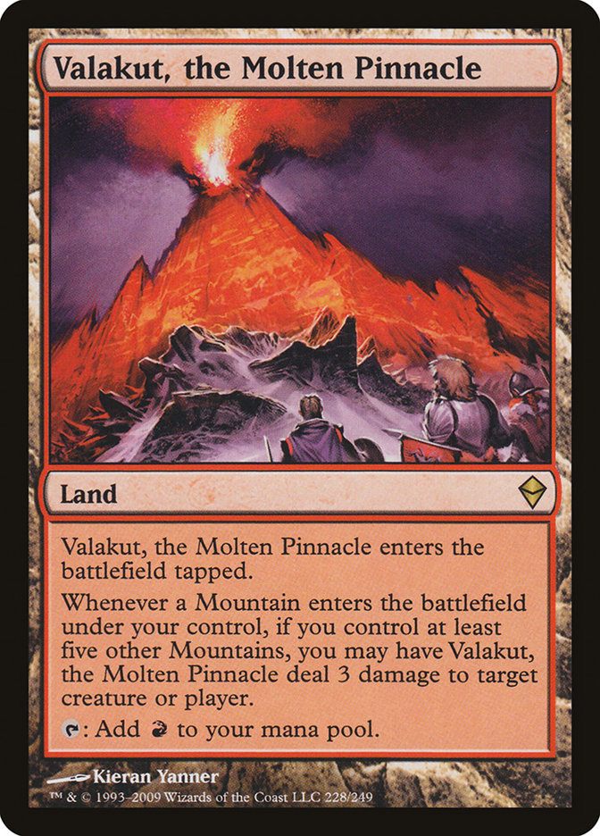 Валакут, Расплавленная Вершина / Valakut, the Molten Pinnacle