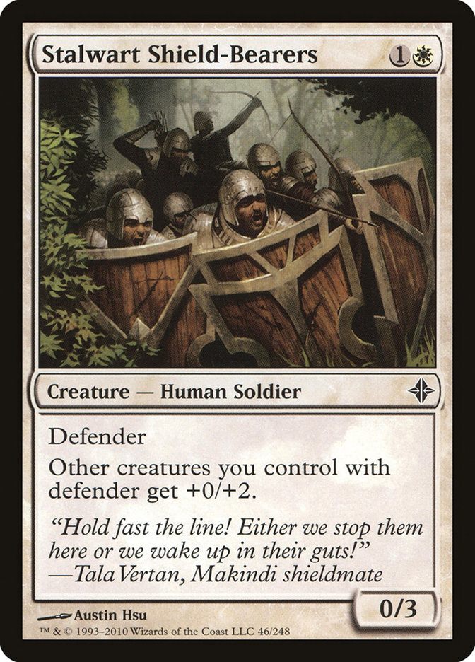 Стойкие Щитоносцы / Stalwart Shield-Bearers - фото №1