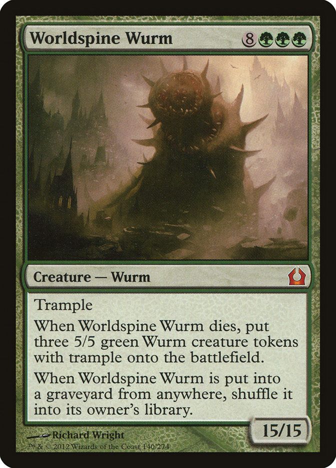 Вурм, Хребет Мира / Worldspine Wurm - фото №1