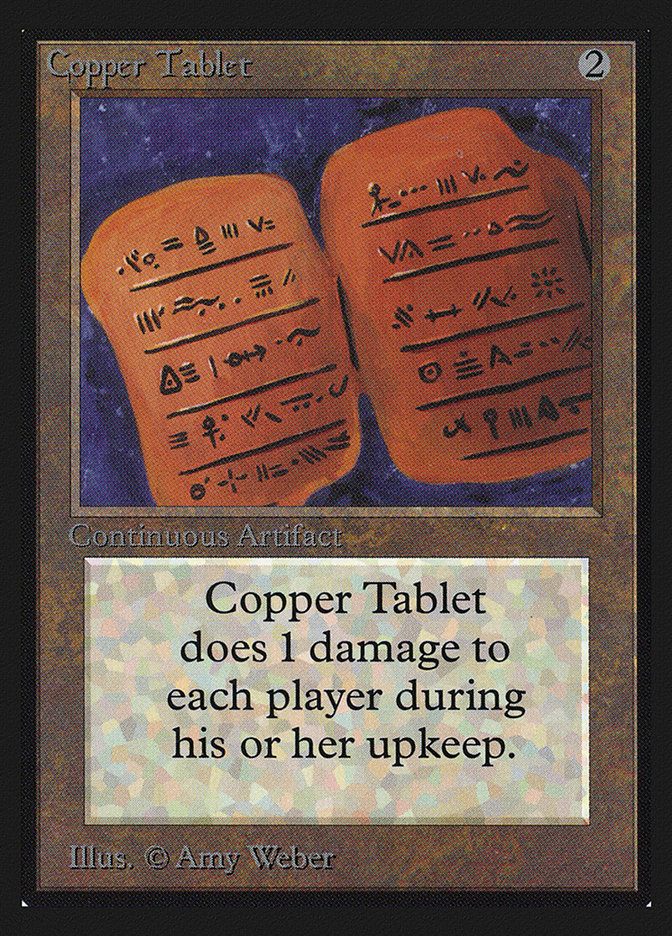 Copper Tablet - фото №1