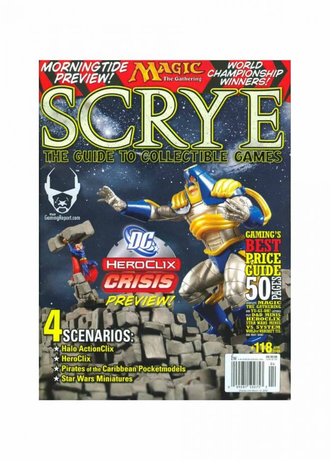 Журнал Scrye Magazine №118 (April 2008) - фото №1