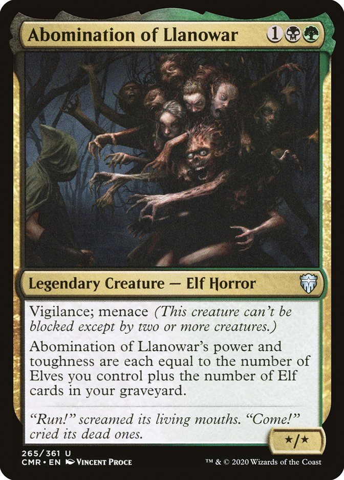 Лановарская Мерзость / Abomination of Llanowar