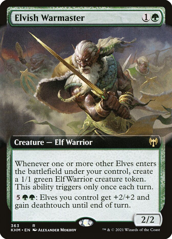 Эльфийский Мастер Битвы / Elvish Warmaster