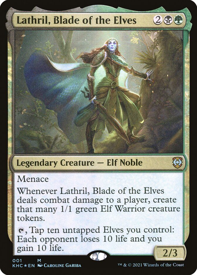 Латриль, Клинок Эльфов / Lathril, Blade of the Elves