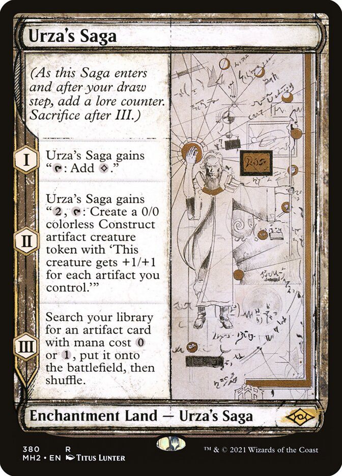 Сага об Урзе / Urza's Saga - фото №1