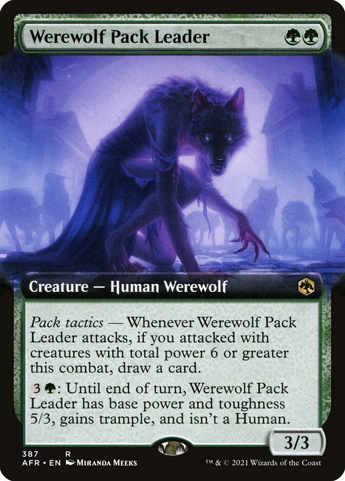 Предводительница Стаи Вервольфов / Werewolf Pack Leader - фото №1