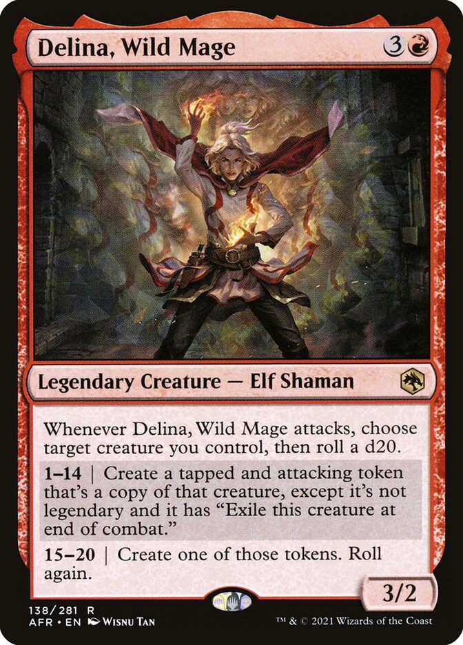 Делина, Дикий Маг / Delina, Wild Mage - фото №1