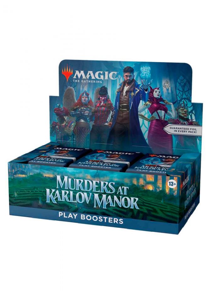 Дисплей Игровых Бустеров (ENG) Murders at Karlov Manor Play Booster Box - фото №1