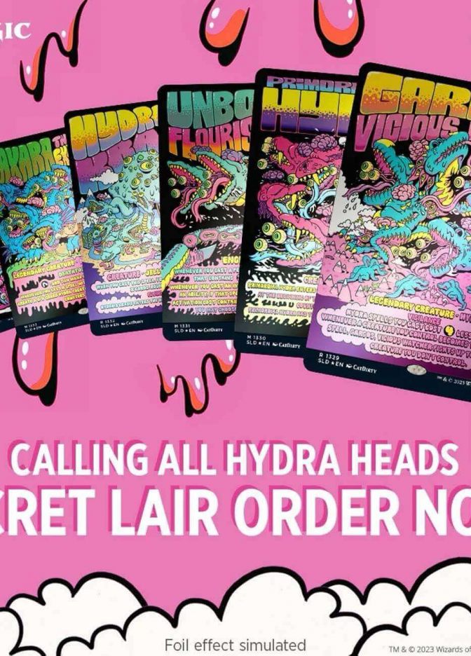 Набор Secret Lair Calling All Hydra Heads Foil Edition - фото №1