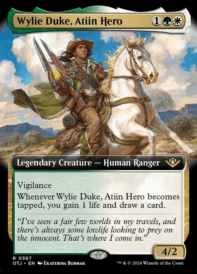 Wylie Duke, Atiin Hero - фото №1