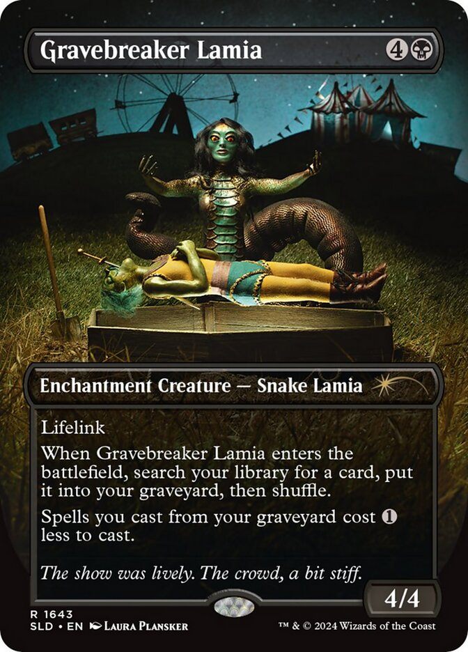 Ламия, Вскрывающая Могилы / Gravebreaker Lamia - фото №1