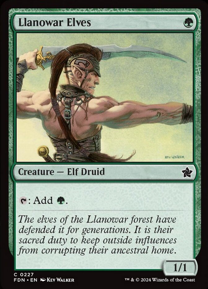 Лановарские эльфы / Llanowar Elves Лановарские эльфы / Llanowar Elves