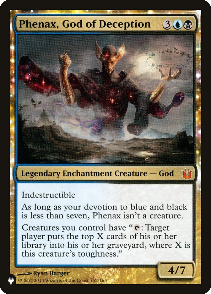 Фенакс, Бог Обмана / Phenax, God of Deception - фото №1