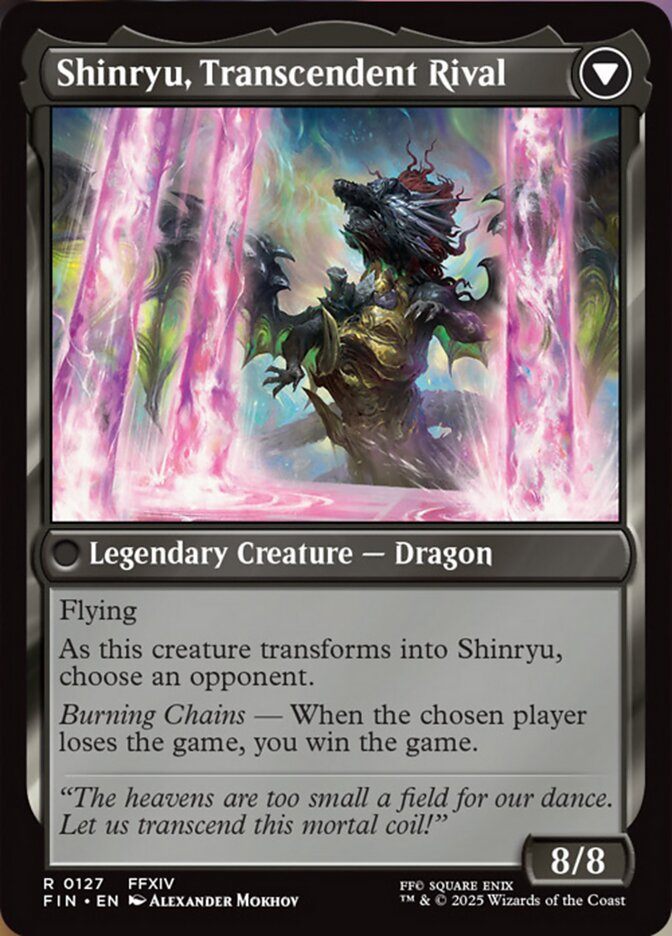Zenos yae Galvus // Shinryu, Transcendent Rival - фото №2
