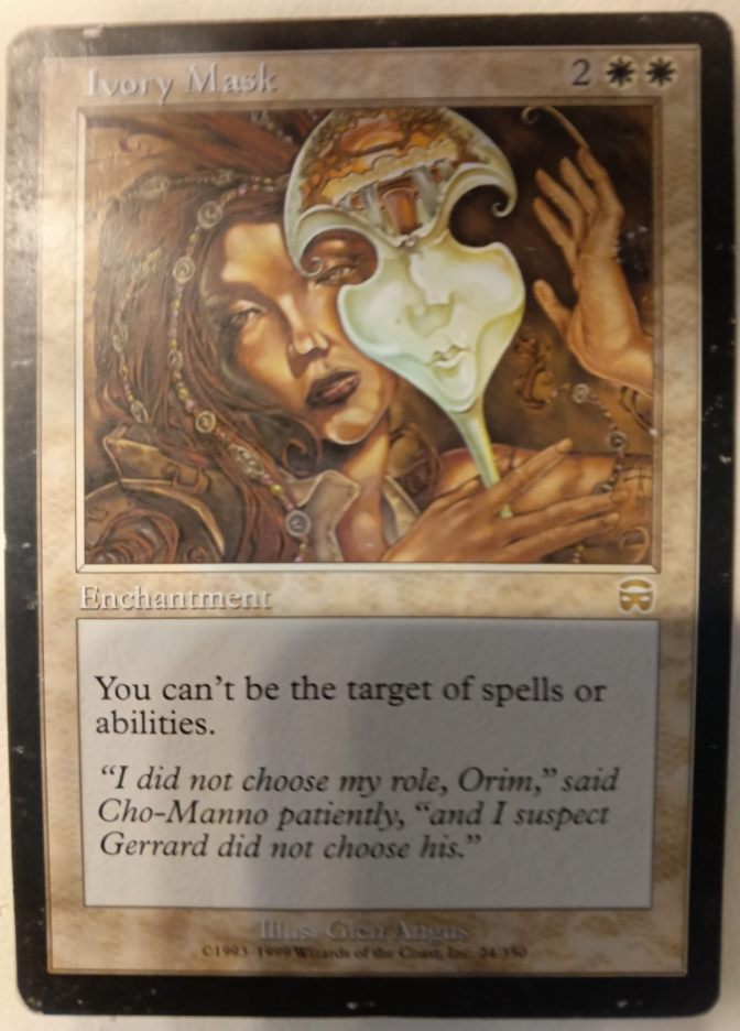 Маска из слоновой кости / Ivory Mask - фото №1