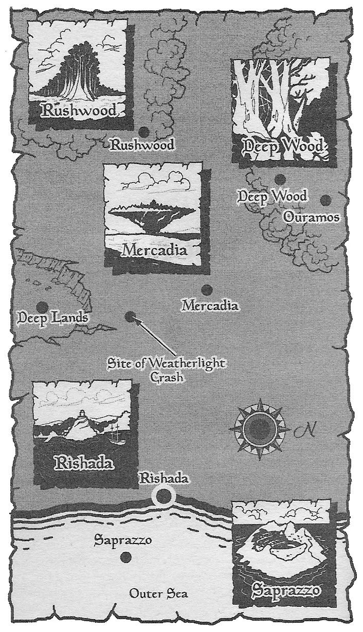 Mercadia Map